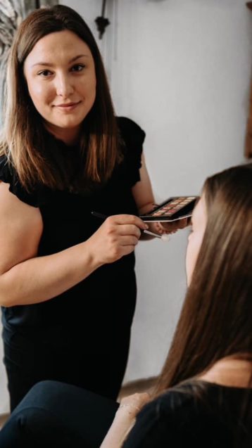 poročni make up