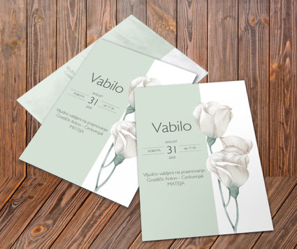 poročna vabila Hiša Vabil