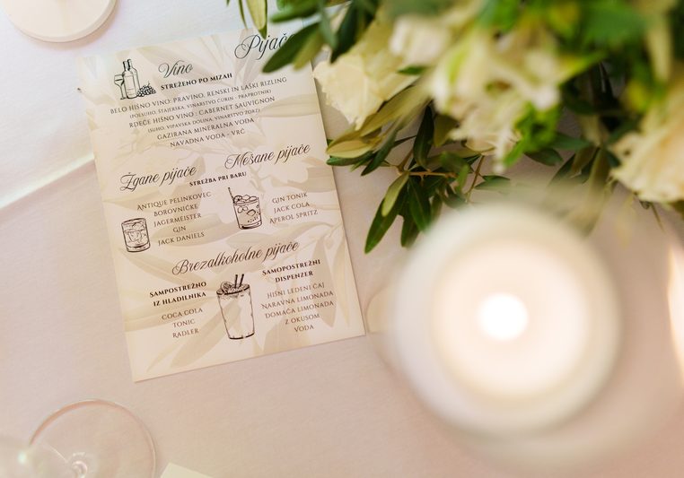 poročna zabava pod šotorom v Ljubljani