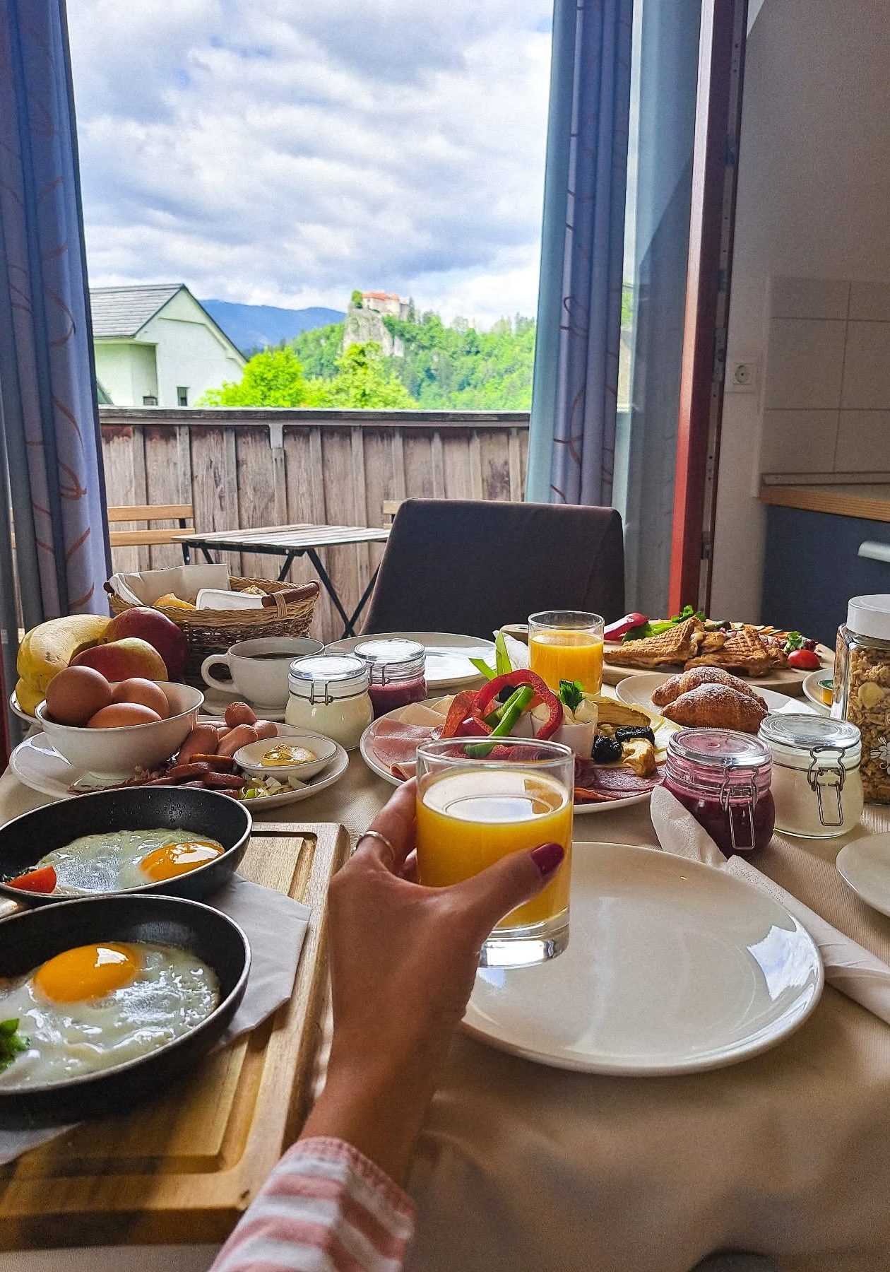 apartmaji na Bledu