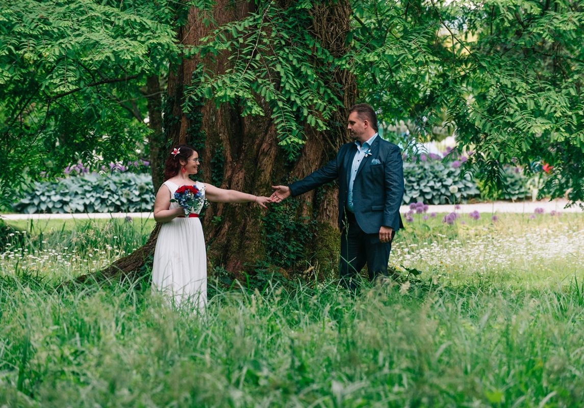 poroka v arboretumu volčji potok
