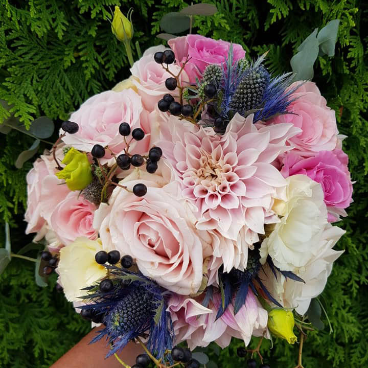 poročna dekoracija cvetličarna vrtnica zreče