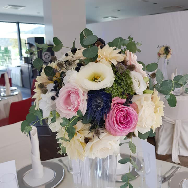 poročna dekoracija cvetličarna vrtnica zreče