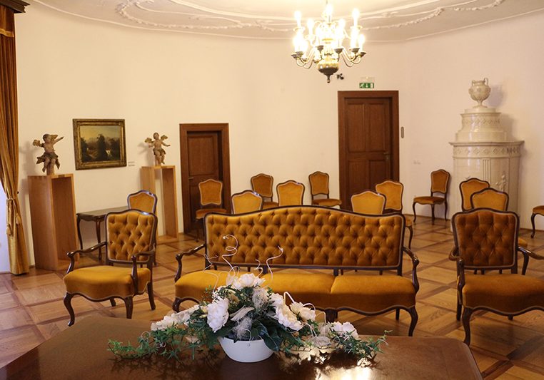 poroka na gradu Brežice
