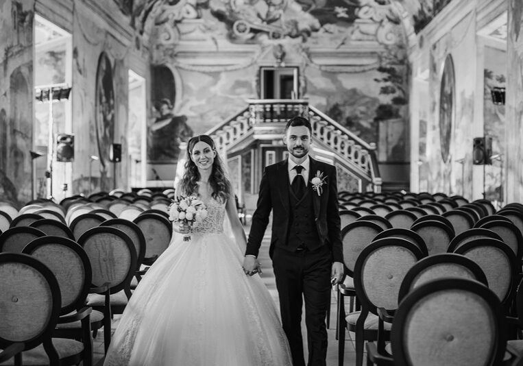 poroka na gradu Brežice