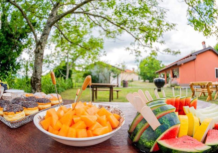 piknik prostor na obali