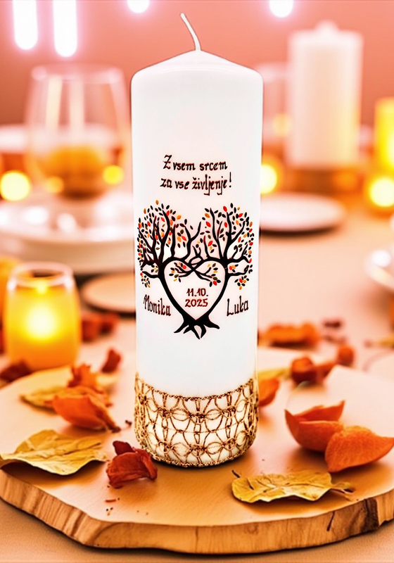 poročne sveče pax-svečarna stele