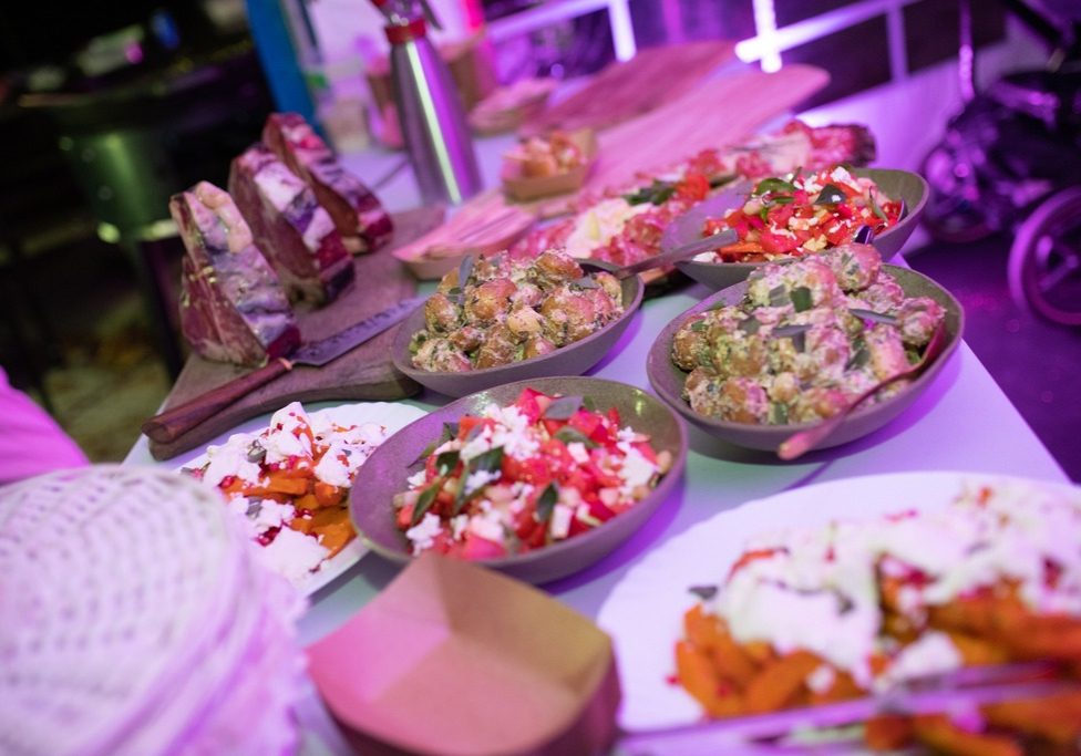 poročna zabava pod šotorom v Ljubljani