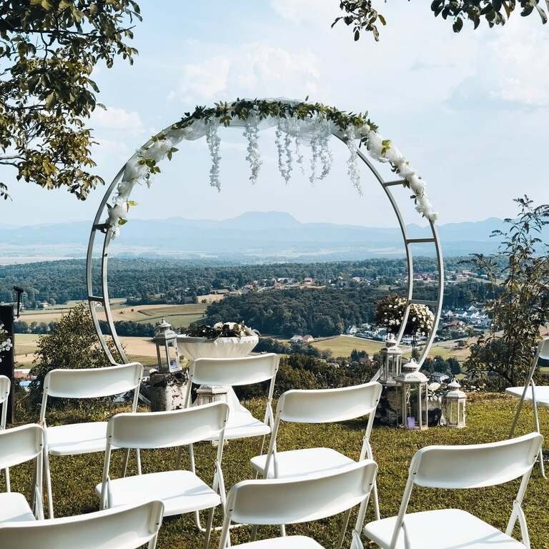 poroka na posestvu Goričan