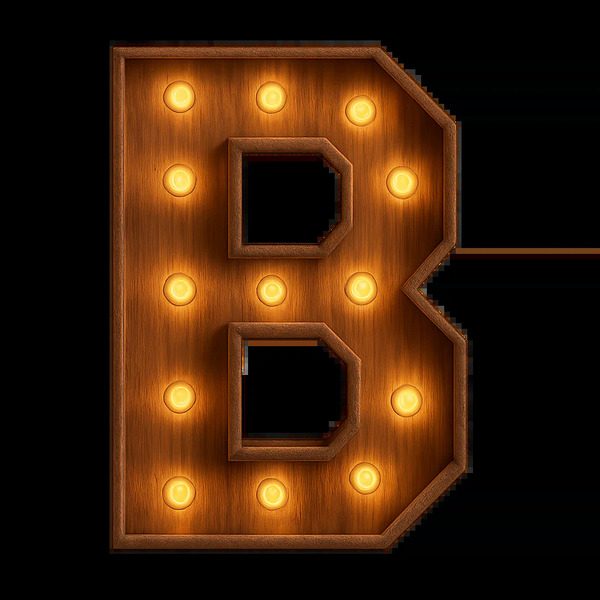 najem svetlobnih črk za poroko