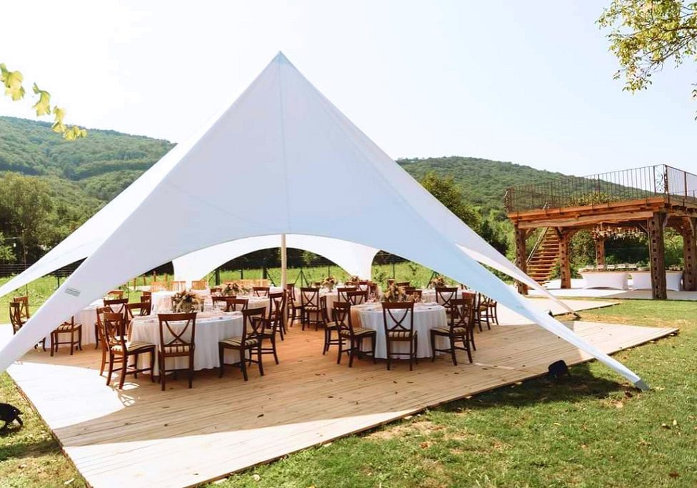 zvezda šotor za poroko